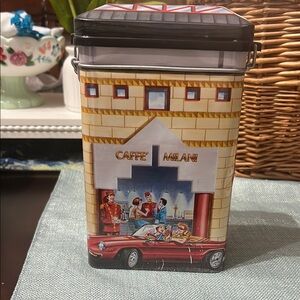 Caffè Milano Decorative Tin